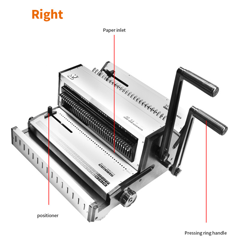 WW2018 3 :1 2 :1 binding  machine wire o binding machine binding wire-o machine 2:1 and 3:1