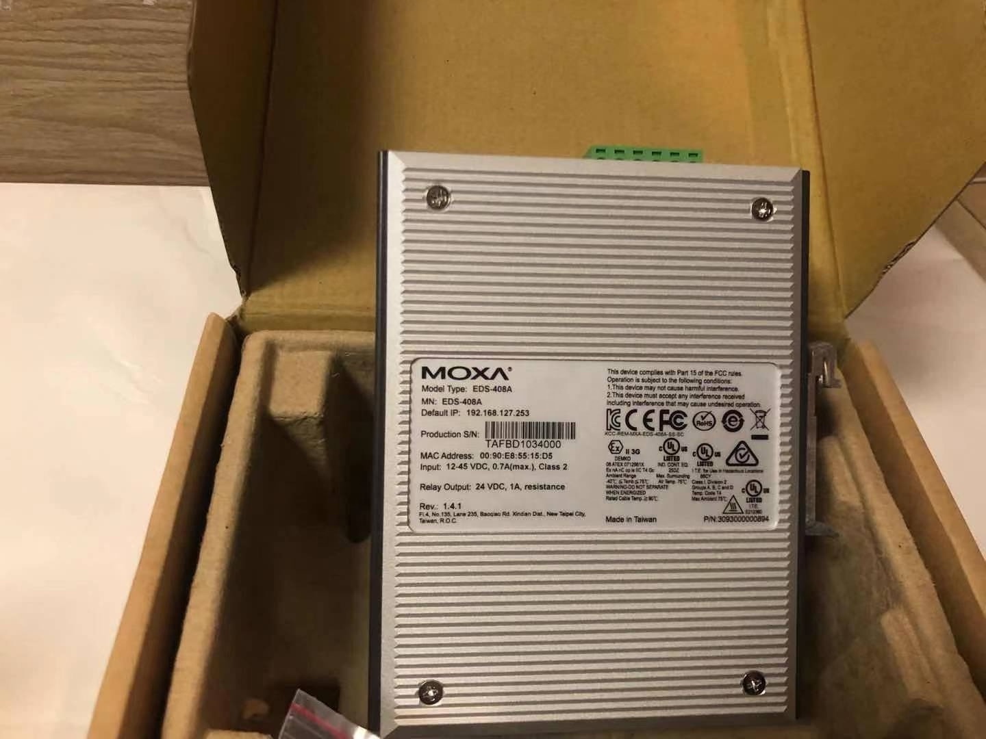 EDS-408A Moxa PLC Module Ethernet Switch China Factory sale