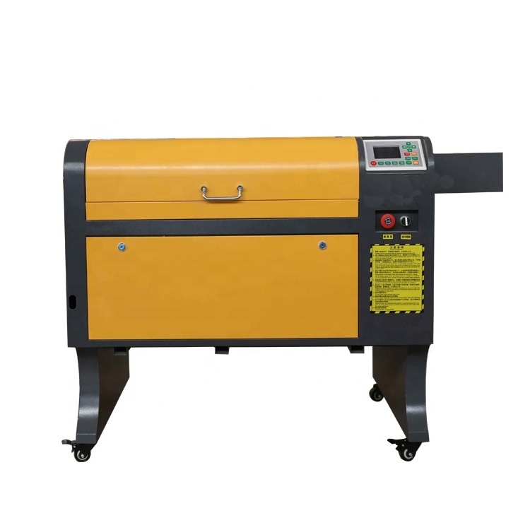 Hot sell laser cutter Ruida System rubber leather 50w 60w 80w 6040 40w co2 mini laser engraving machine