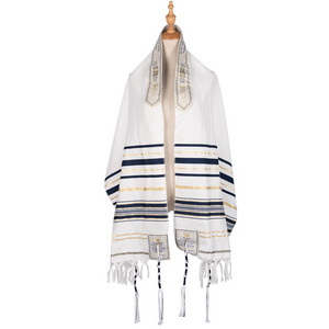 Ethnic scarf Tallit Jewish prayer shawl Religious prayer scarves Israel tallit Morning prayer shawl 130x180cm Judaism