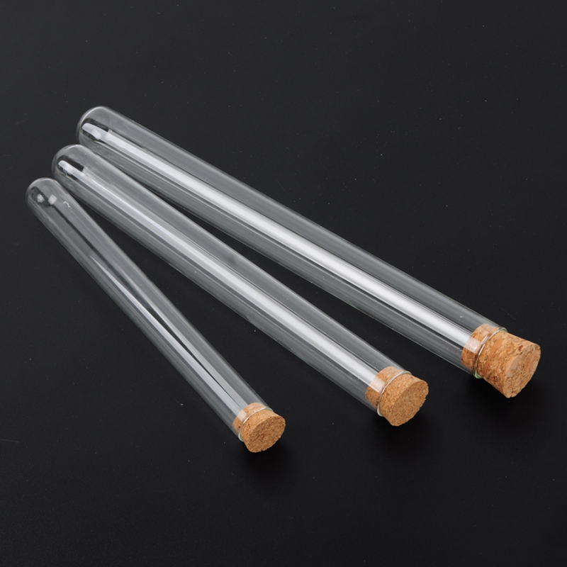 Laboratory High Quality Food Grade Round Bottom Clear borosilicate glass test tube