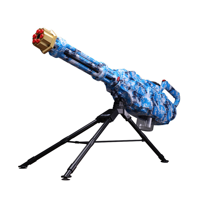 Hot Sale New Design Electric Gatling Gun Pro Max Smoke Thrower Third Generation Party Gun With LED Light