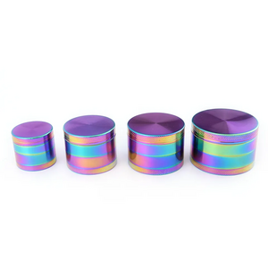 Pink Custom Logo Herb Grinder Fancy Colorful Portable Tobacco Manual Pill Grinder Herbal herb Grinders Smoking Accessories