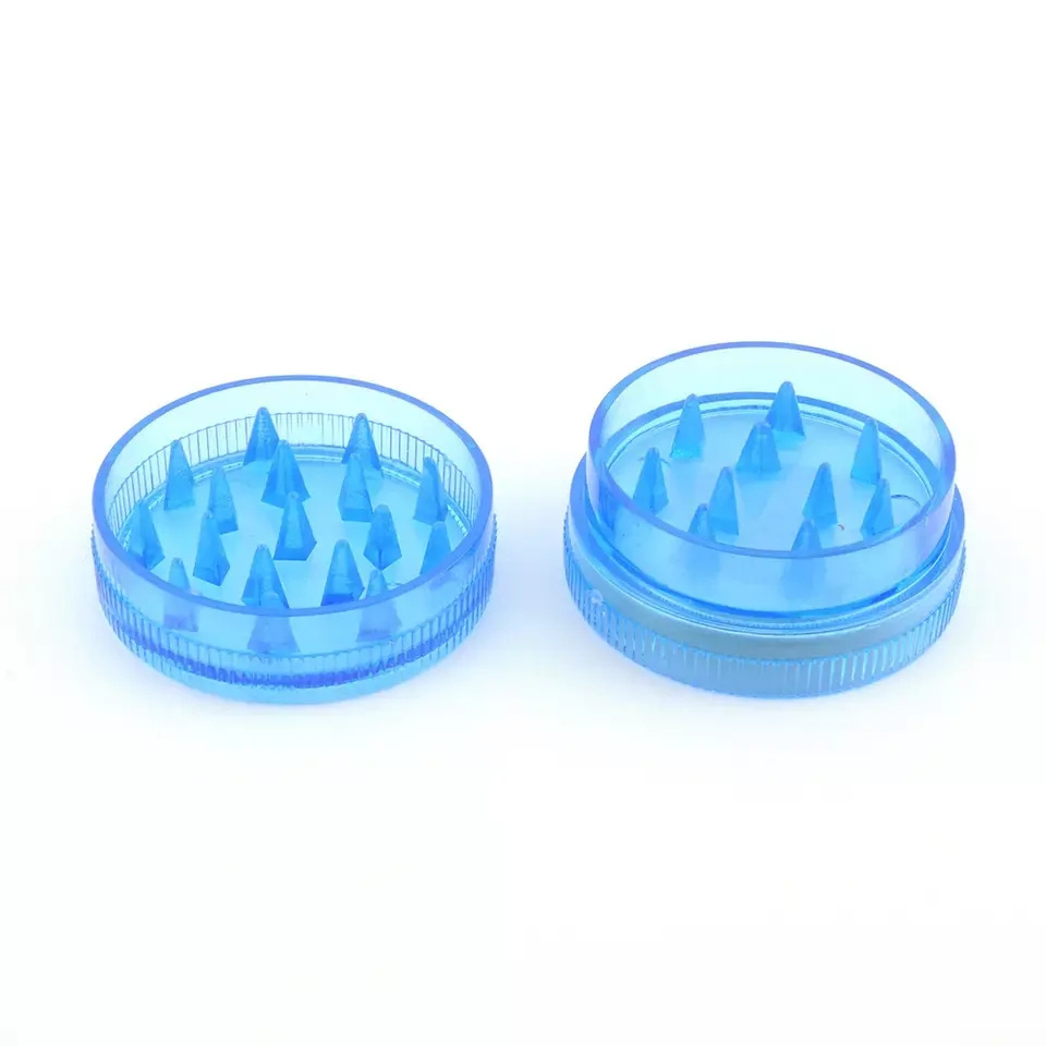 Wholesale Cheap Price Portable Classic Style Round Shape Small Mini 30mm-2 Manual Plastic Dry Tobacco Herb Grinder