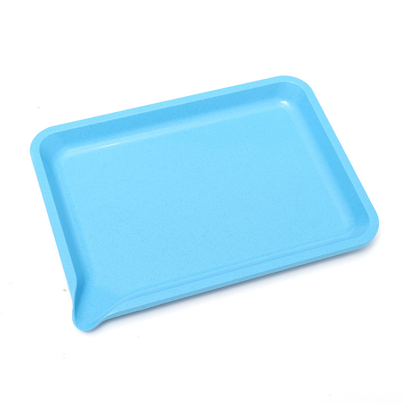 Environment Eco-Friendly Biodegradable Fiber Accept Customer Logo Smoking Plastic Rolling Tray for Smokers