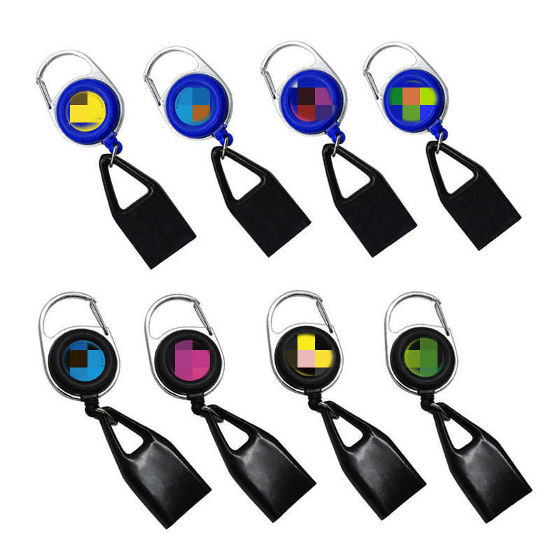 Factory Wholesale Smoking Accessories Retractable Lighter Holder Multicolor Lighter Keychain