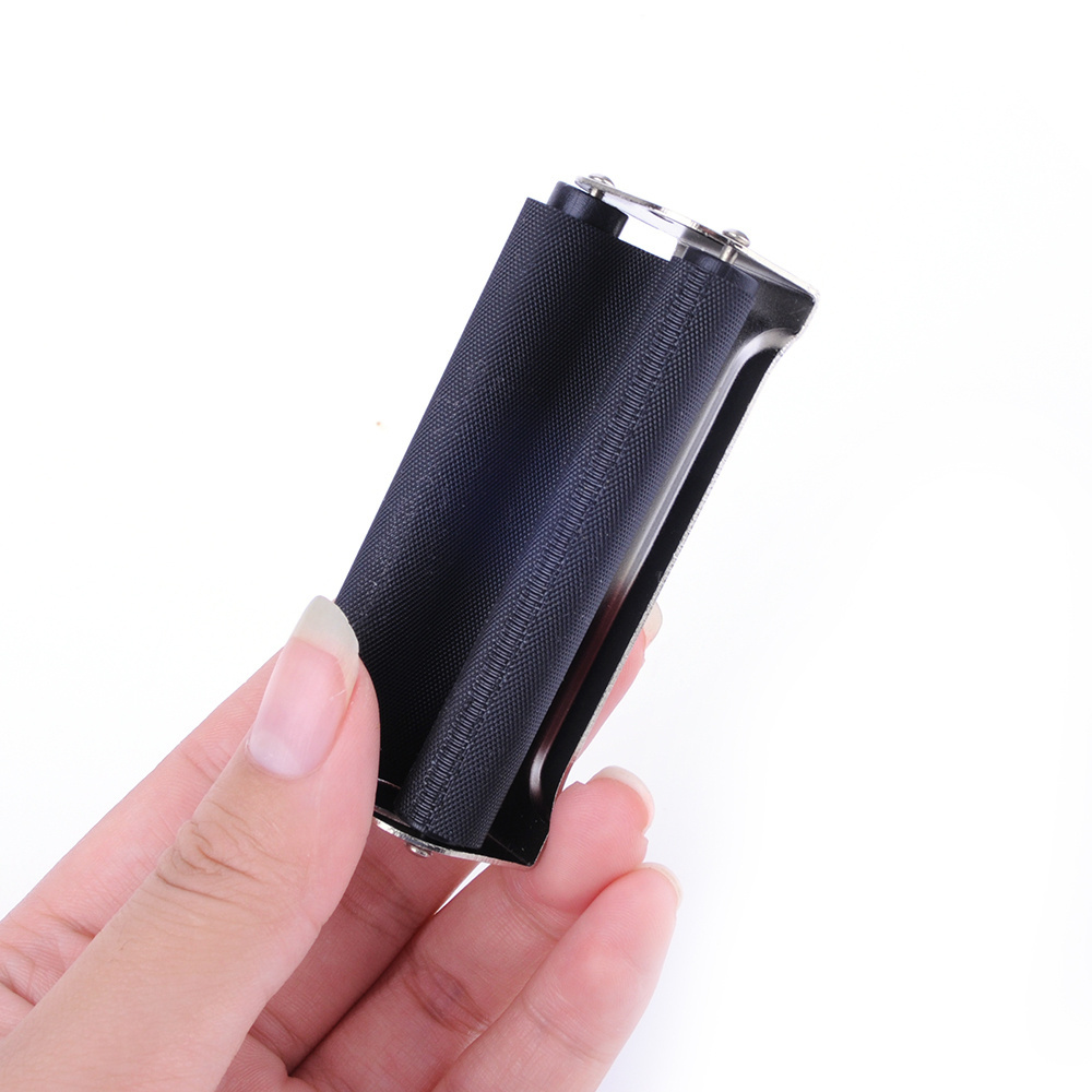 New Portable Tobacco accessories Commercial 70mm Black Manual Tobacco Cigarette Rolling Machine