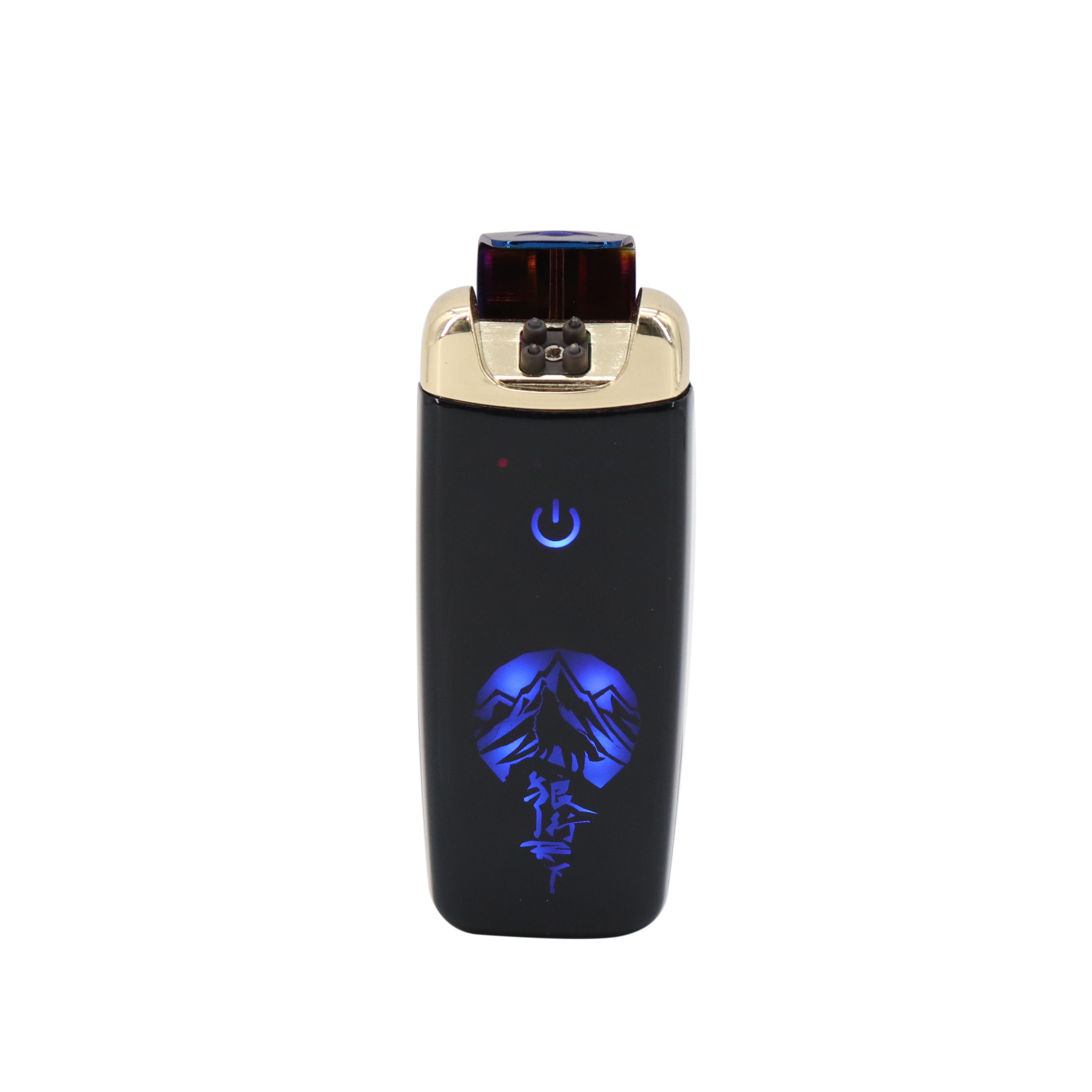 New Design Wholesale Heating Wire Custom Logo USB Rechargeable Tobacco Accessories Cigarette Windproof Electric Lighter