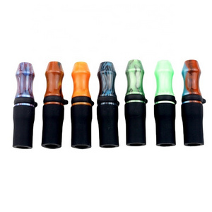 Factory Custom resin Hookah Mouthpieces Shisha Silicone Plastic Mouth Tip