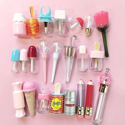 Cute lip gloss containers discount