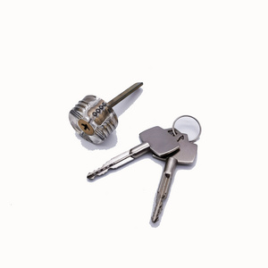 Cross lock core Transparent Cutaway Inside View of 7 Pins Practice lock Pick Training Skill Pick for Locksmith Beginner