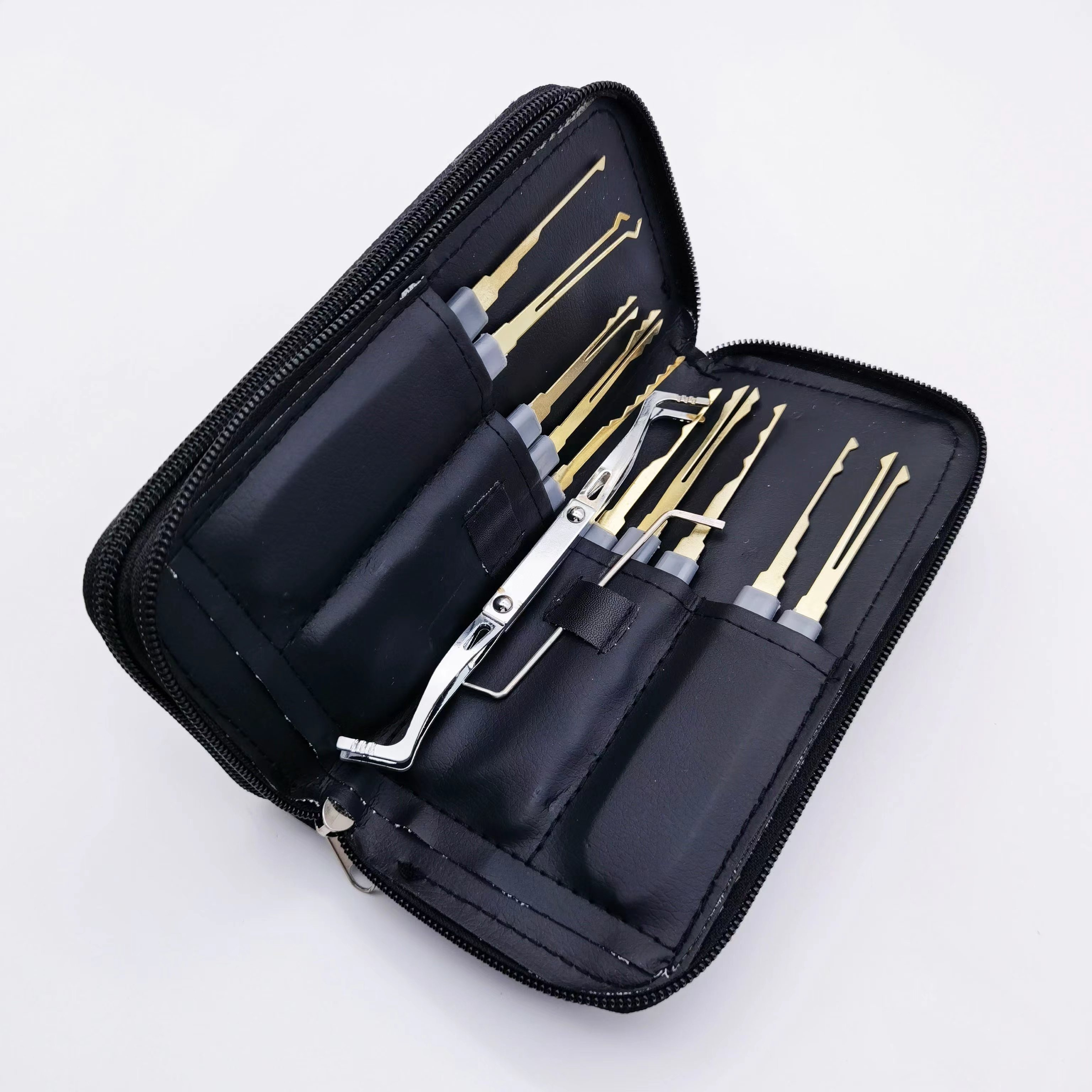 Stainless Steel 20Pcs Tools Plating Titanium Lock Pick Training Set