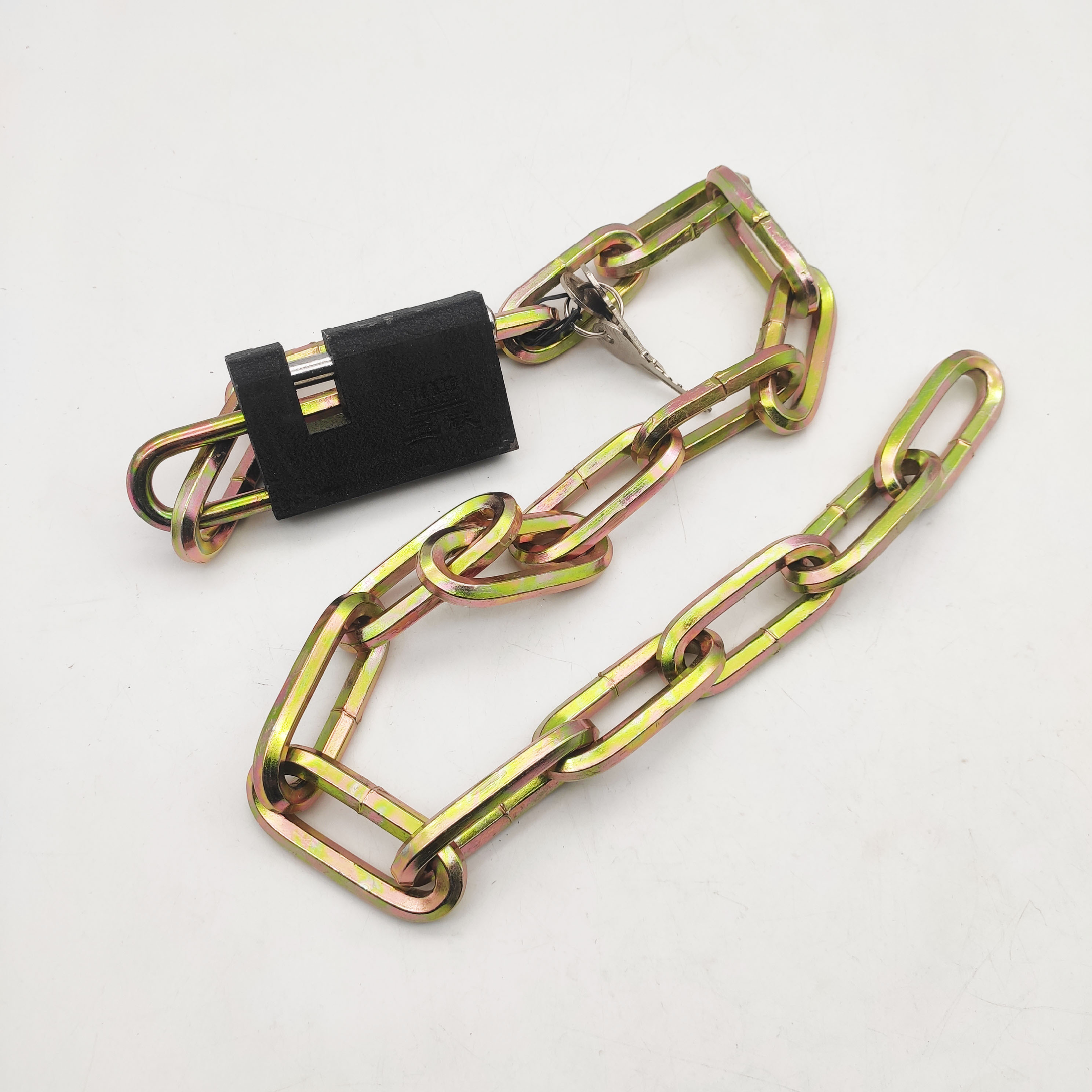 Rust Resistant Motorcycle Security Lock Chain Lock for Motorcycle/Bike Wheel Motorcycle Lock