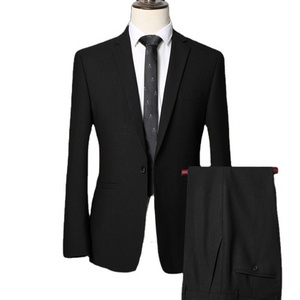 Factory direct formal men suit 2 pieces coat and pants set