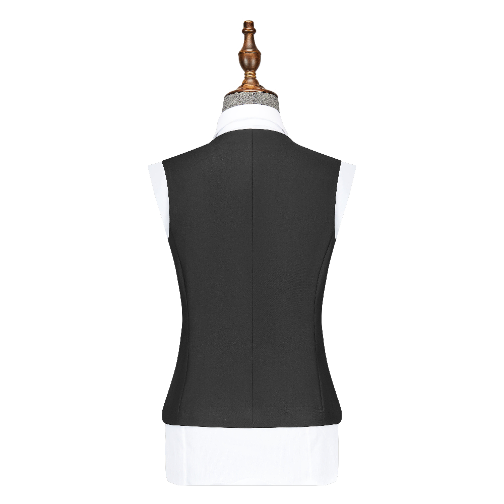 High Quality customize Uniform Work Wear Women's Vests Ladies Waistcoat Vest ladies quilted vest