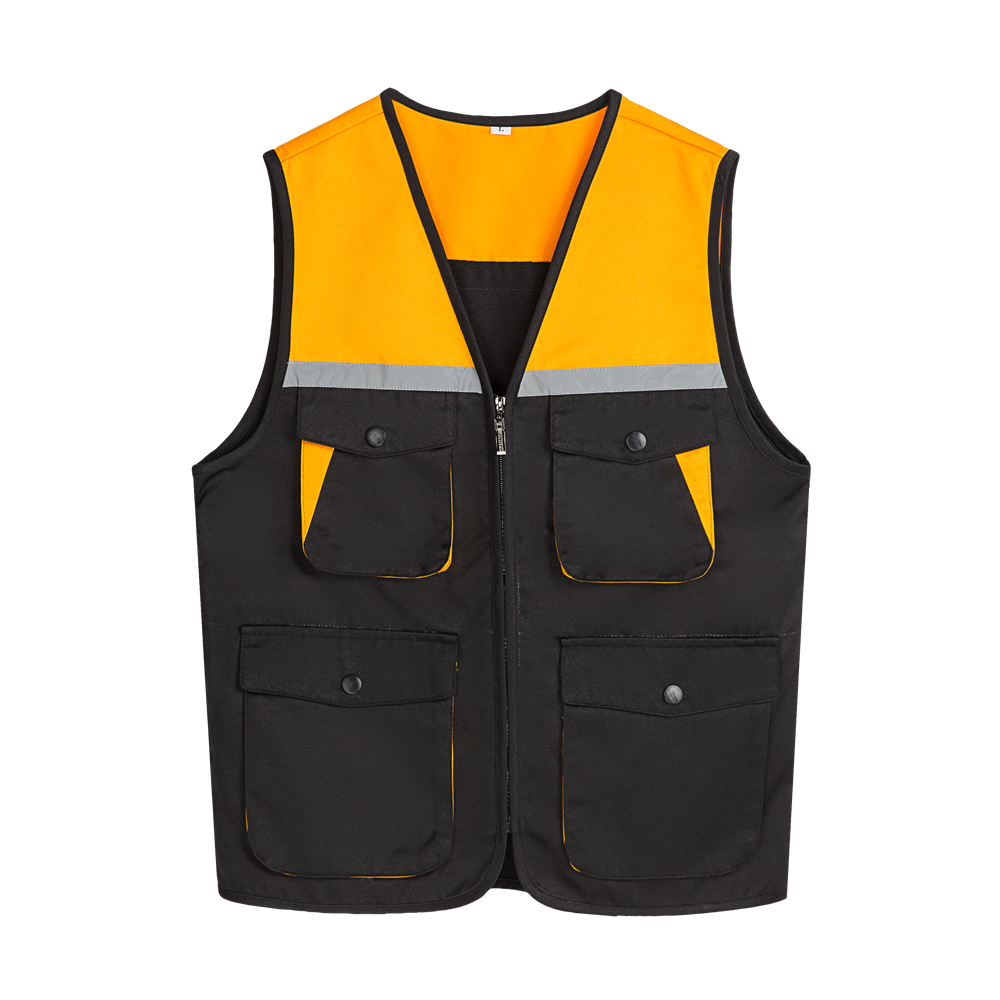 2023 cheap purple reflective safety vest outdoor vest orange safe vest reflective