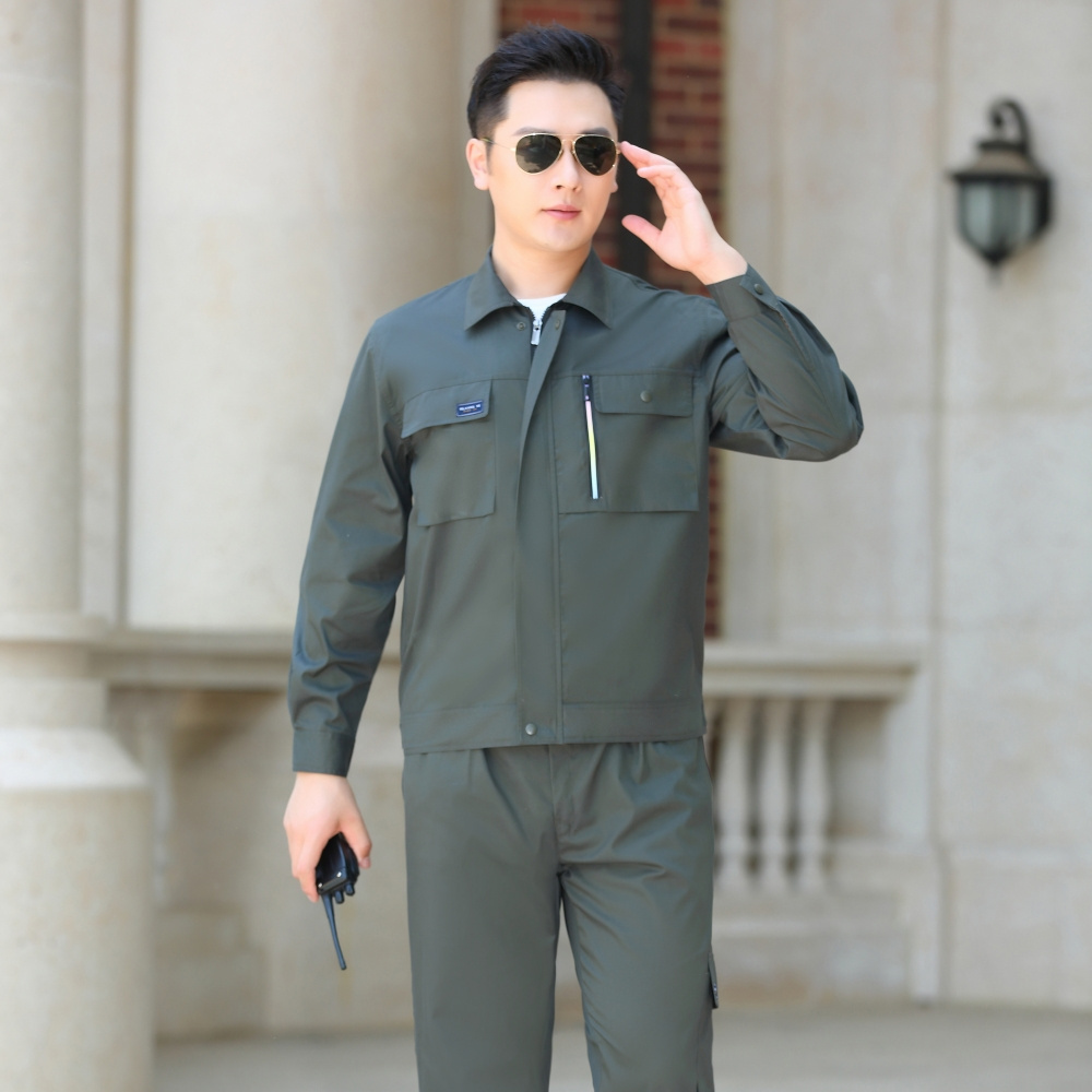 Professional unisex summer long sleeve coverall working uniform reflective work uniforms men work uniform