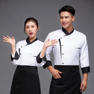 Factory direct chef uniform cooking wear waiter uniform japanese restaurant chef uniform