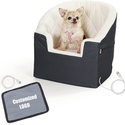 Product Bucket Booster Pet Seat Elevated Dog & Cat Car Seat For Small and Medium Pet Car Seat Carrier