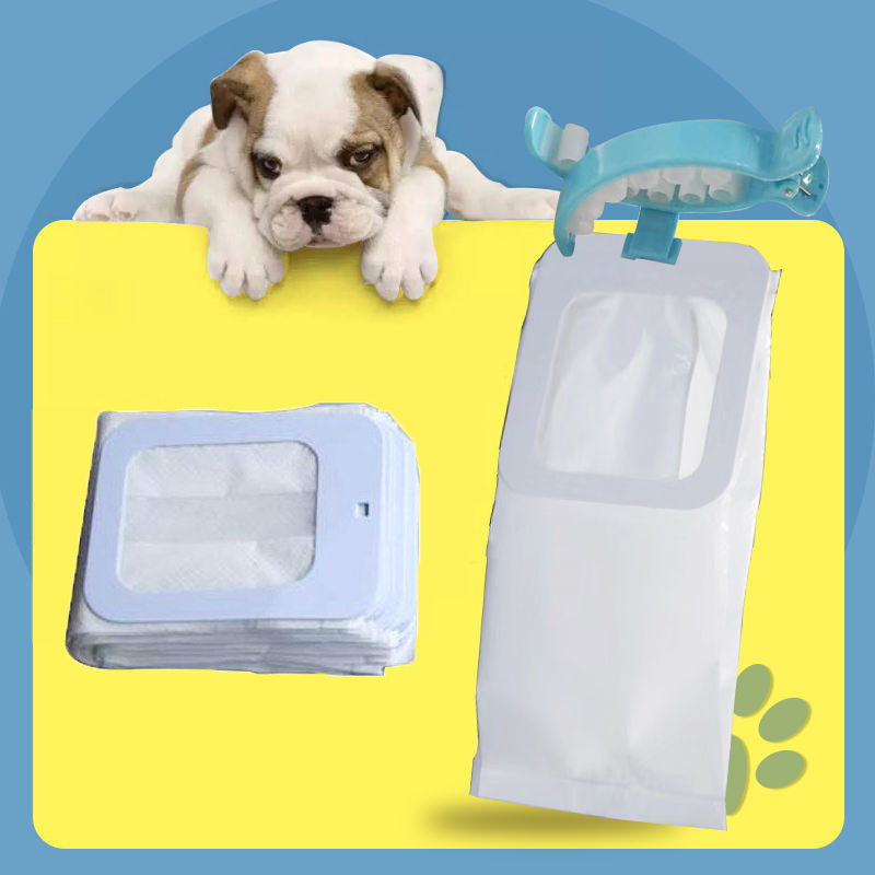 Dog Toilet Artifact Outdoor Disposable Dog Feces Bag Automatic Toilet Bag