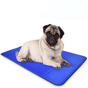 Dog Pet Cooling Gel Mat Pad Bed for Hot Summer Sleep durable Waterproof Self Ice pressure activate Gel Cool Pad Dog Cooling Mat