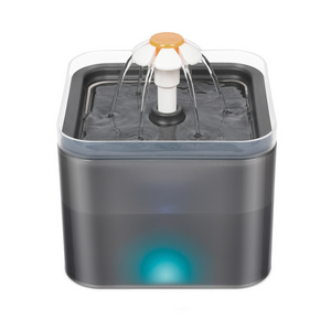 New Arrival Automatic Circulation Cat Pet Water Feeder Led Intelligent Pet Water Dispenser