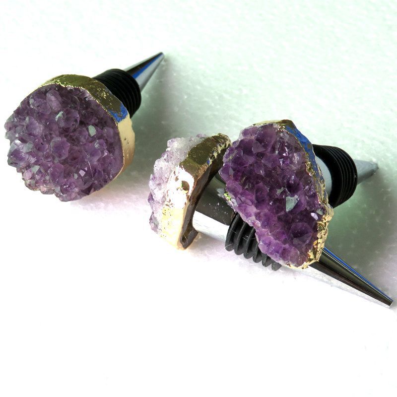 Amethyst Wine Stopper/Crystal Bottle Stopper