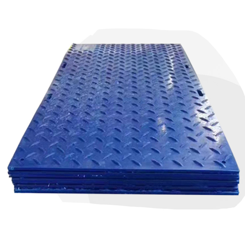 Plastic safe non-slip HDPE ground protection mats 3x56 ground protection mat interlocking for sale craigslist