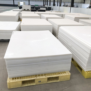 Customized color and size extrusion Engineering Plastics PP uhmwpe hdpe panel hard plastic sheets