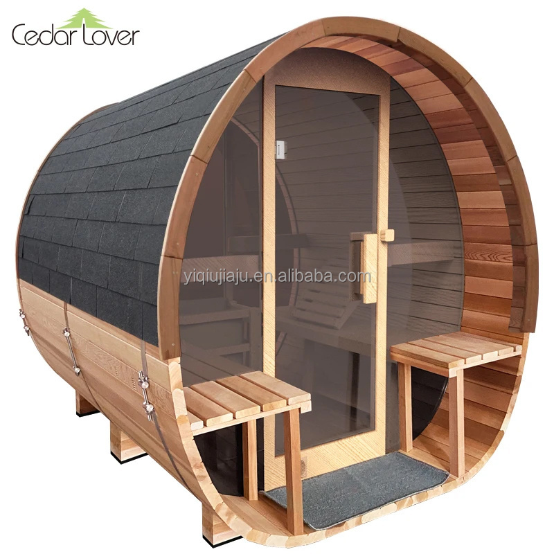 Cedar Lover Footbath Smart Wood Steam Sauna Barrel Spa Bath Solid Wood Sauna Equipment And Supplies