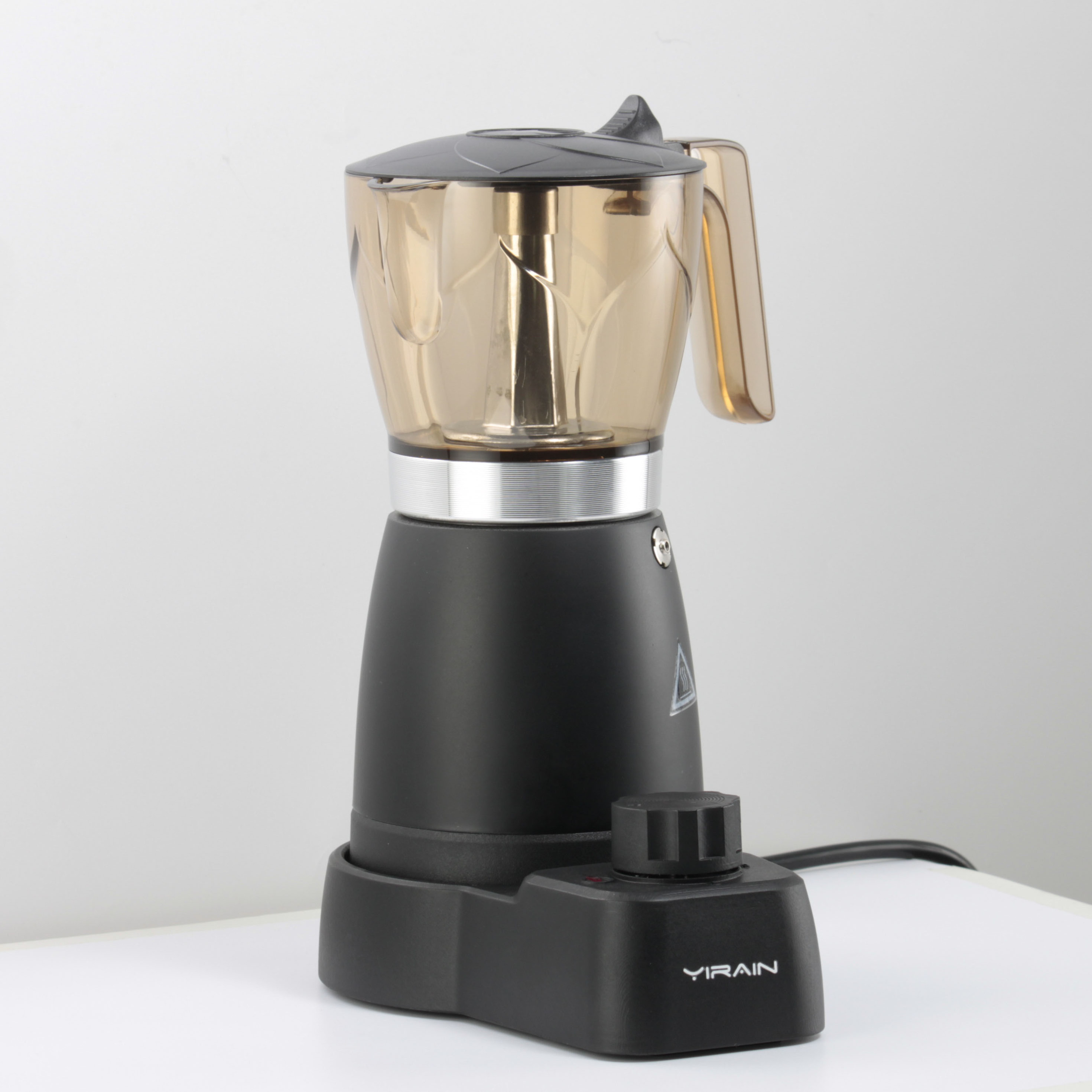 moka maker electric coffee maker aluminium new PC with auto shut off TIMER