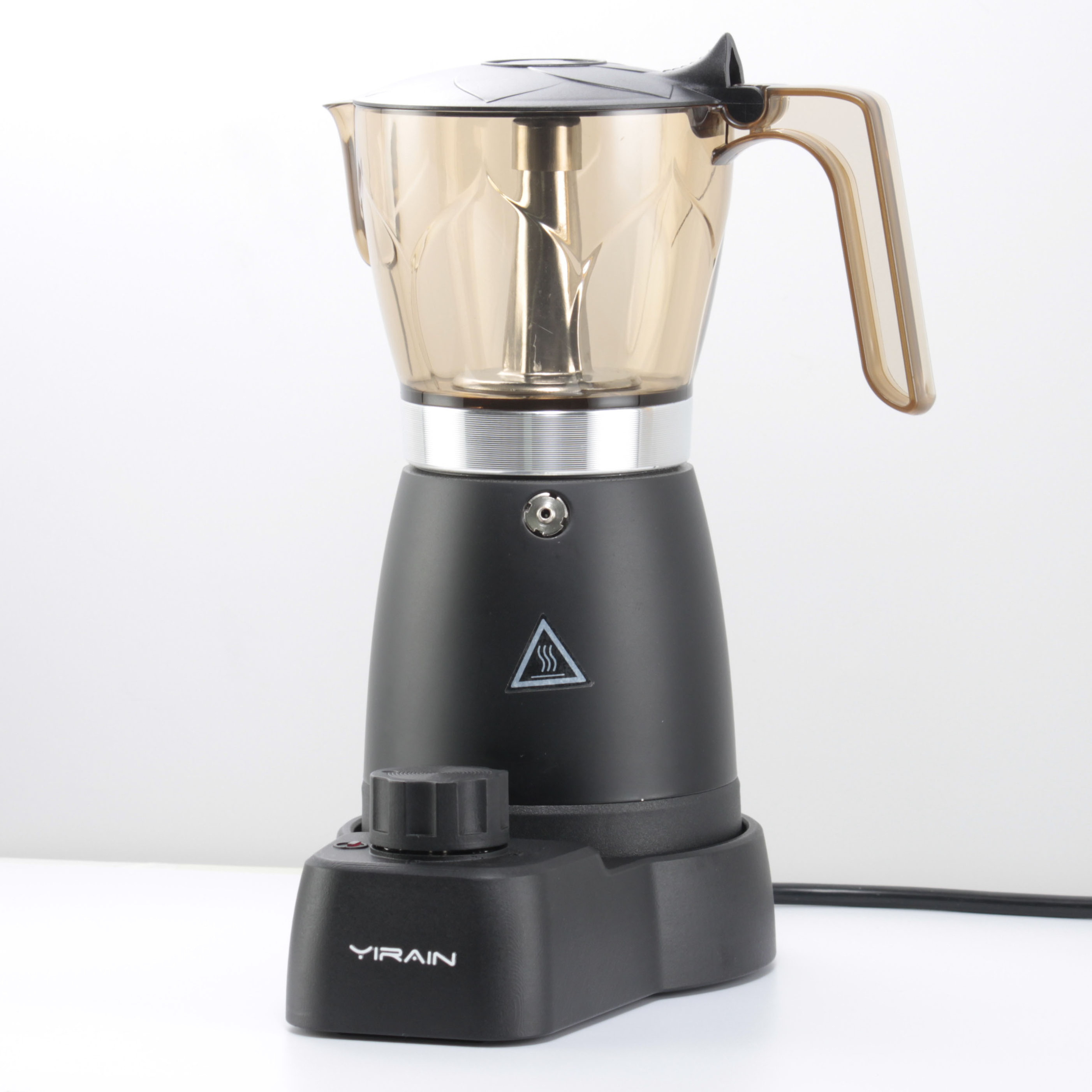 moka maker electric coffee maker aluminium new PC with auto shut off TIMER