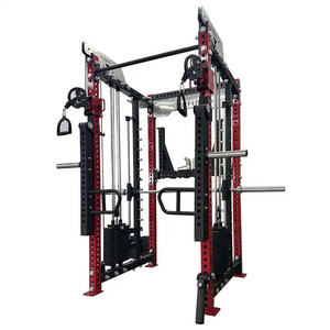 Commercial Cable Crossover Comb  Weight Stack Power Squat Rack 3d Multi Functional Smith Machine Fitness Gym Equipment