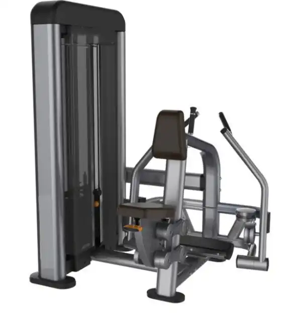 Plate Loaded Machine Commercial Fitness Equipment lat pulldown / seated row Life Fitness Seated Back Row Machine