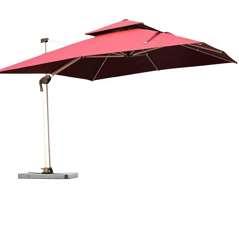 Garden Umbrella With Solar Hight Quality Outdoor Garden Patio Umbrella With Solar Led Parasol Light