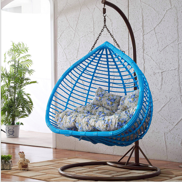 Outdoor Garden fashion Wicker Indoor Rattan Swing Chair/High quality patio furniture