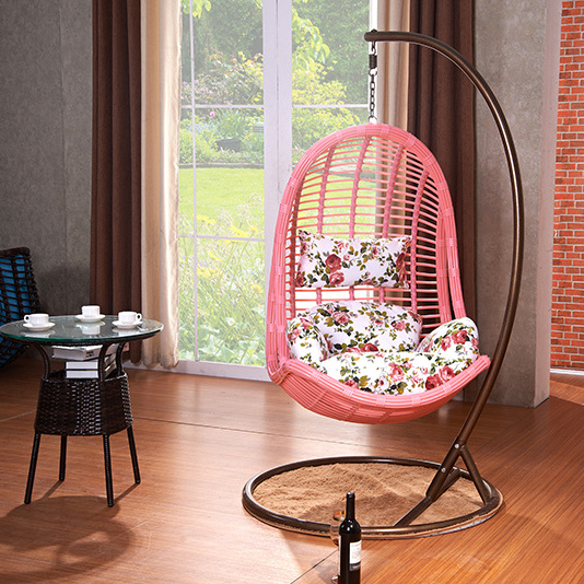 Hanging egg shaped chair swing chair with good price on sale patio balcony hammock