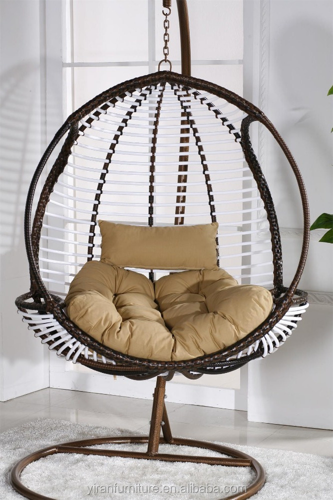 Patio swing chair outdoor garden furniture set/rattan hanging chair