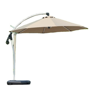 Outdoor banana umbrella waterproof patio umbrella sun garden parasol umbrella