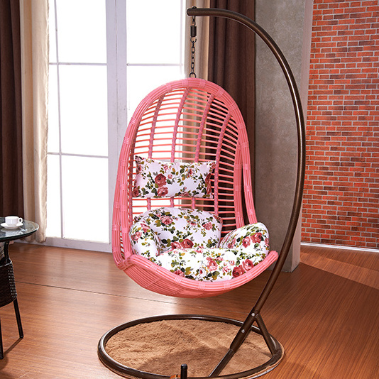 Hanging egg shaped chair swing chair with good price on sale patio balcony hammock