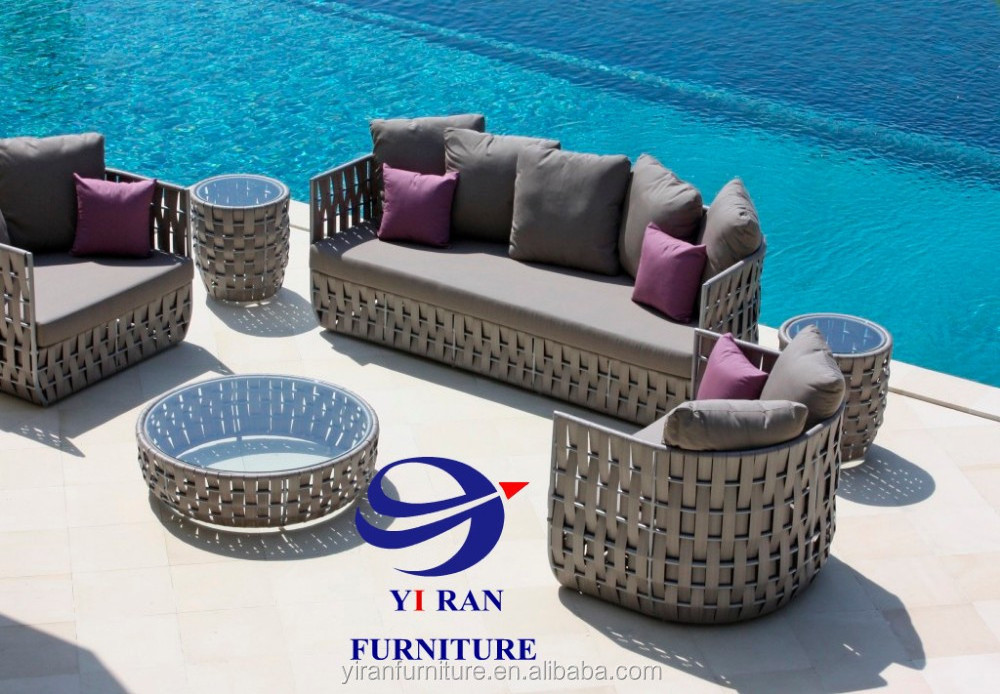 Cheap Wholesale Chaise Lounge Patio Rattan / Wicker Lounge Set Outdoor Furniture