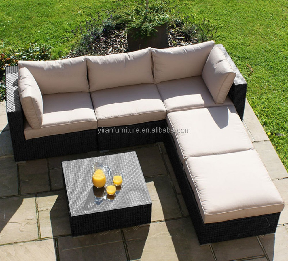 Wicker Rattan Garden Set Indoor Outdoor Sofa Lounge couch Setting Furniture