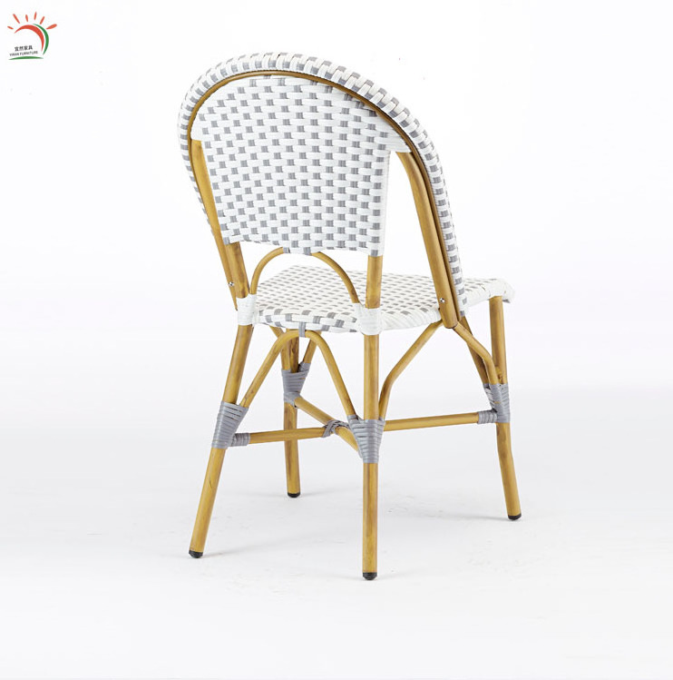 Classical Style  famous Outdoor design chair In Aluminium Frame With Rattan