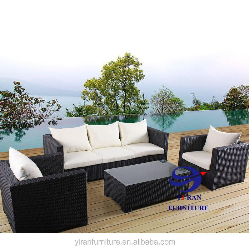 Weather resistant patio wicker outdoor rattan garden furniture