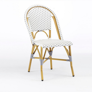 Classical Style  famous Outdoor design chair In Aluminium Frame With Rattan