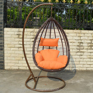 Unique outdoor rattan swings garden hanging chair