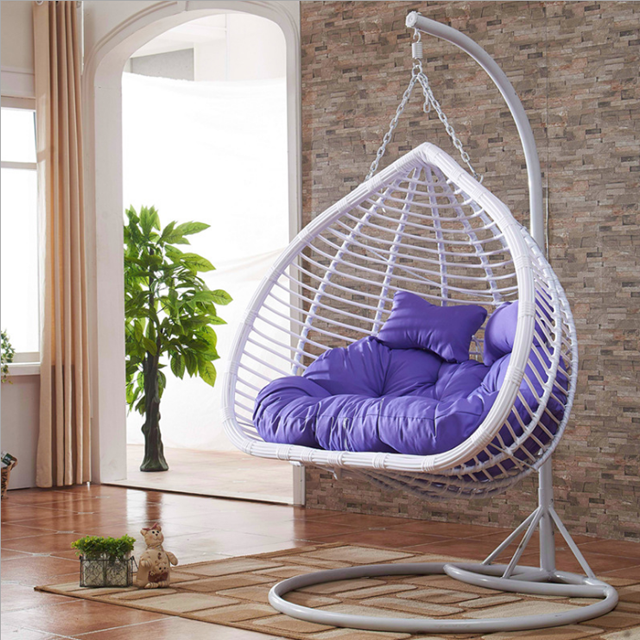 Outdoor Garden fashion Wicker Indoor Rattan Swing Chair/High quality patio furniture