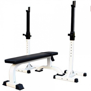 Wellshow Sport Adjustable Squat Rack Portable Dumbbell Rack Barbell Bench Press Rack Pull Up Bar Stand