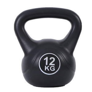 Rouser Fitness Strength Training Weight Lifting Kettlebells Color Cast Iron Kettlebell 5-50lb Vinyl Kettlebell