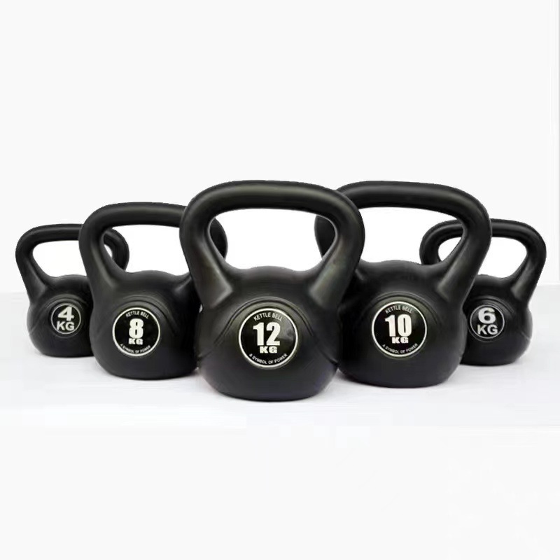 Colorful Kettle bell Gym Fitness Cast Iron Custom Logo Weights Neoprene Kettlebells for Body Workout